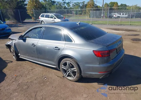 2018 Audi A4 2.0T Premium/2.0T Tech Premium from USA, damaged, VIN WAUENAF40JA083798